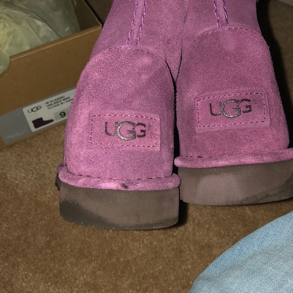 Purple Women’s UGG Boots - Picture 3 of 4